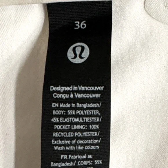 lulu-lemon Mens Relaxed-Tapered Smooth Twill Trouser - 36 - Picture 5 of 5